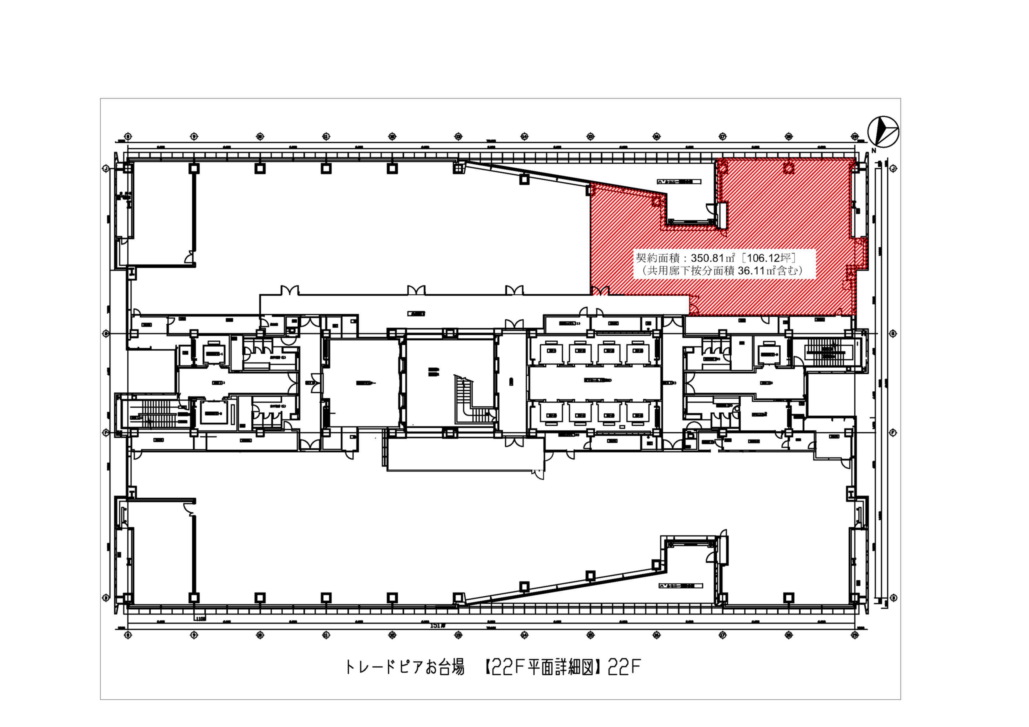 地上22階南