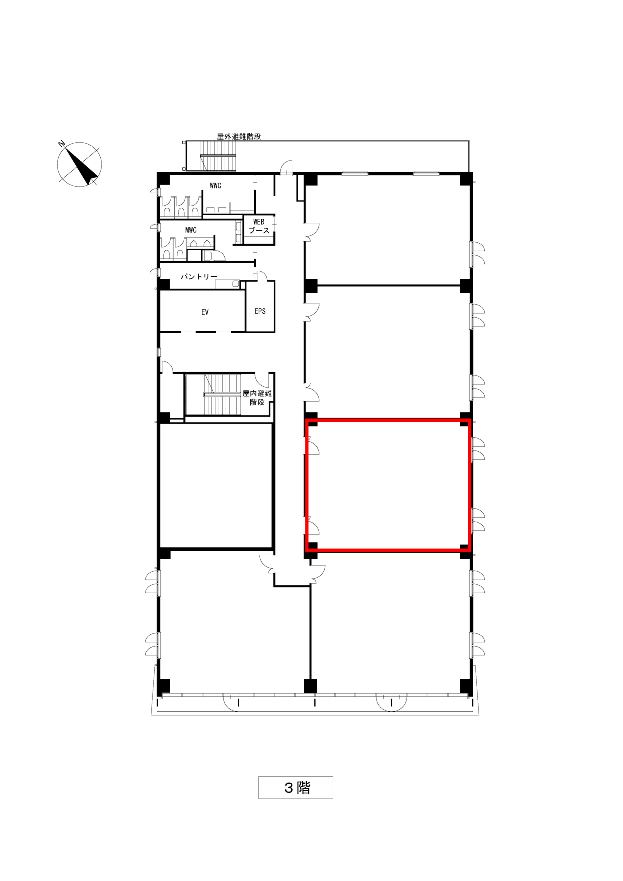 地上3階303区