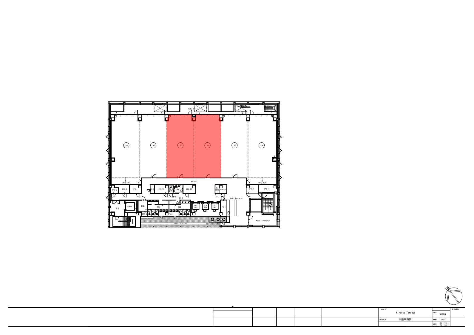 地上11階1103区～1104区
